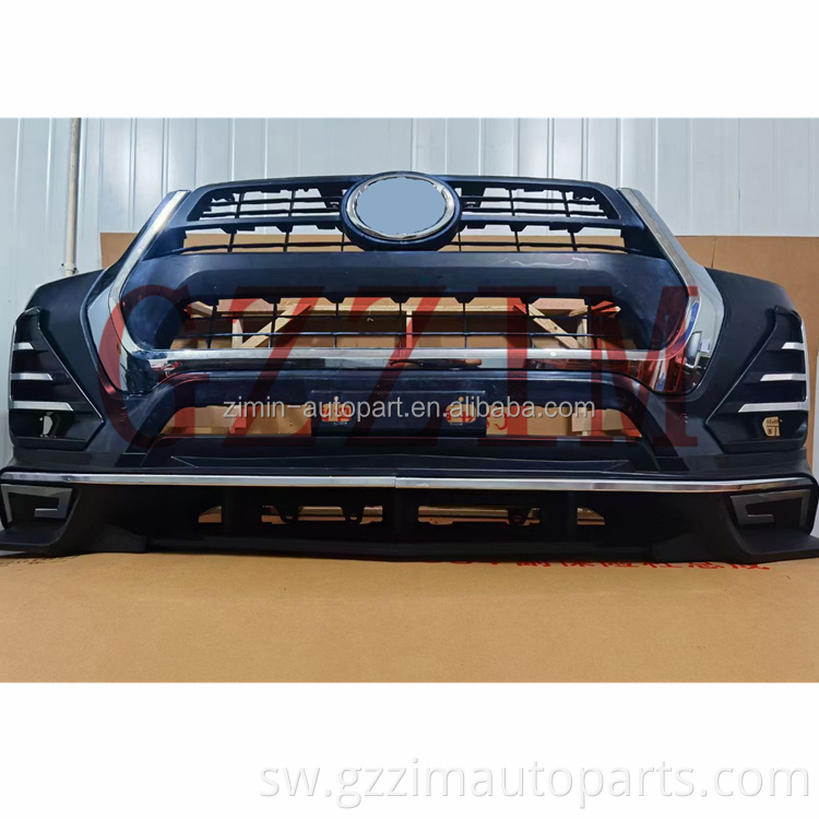 2021 r*vo abs Plastiki ya mwili kit mbele bumper na kifuniko cha taa ya ukungu na lled au bila LED